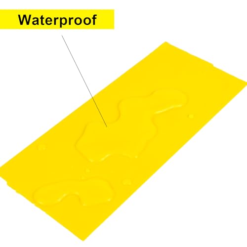 Image of BOMEI PACK 3 Inch Yellow Duct Tape Waterproof,Heavy Duty,3 Inch x 35 Yards,9 Mil Industrial Grade Yellow Duct,No Residue,Strong,Flexible and All Weather,Professional for Indoor & Outdoor Use