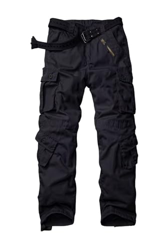 AKARMY Womens Cargo Pants with Pockets Outdoor Casual Ripstop Camo Military Combat Construction Work Pants