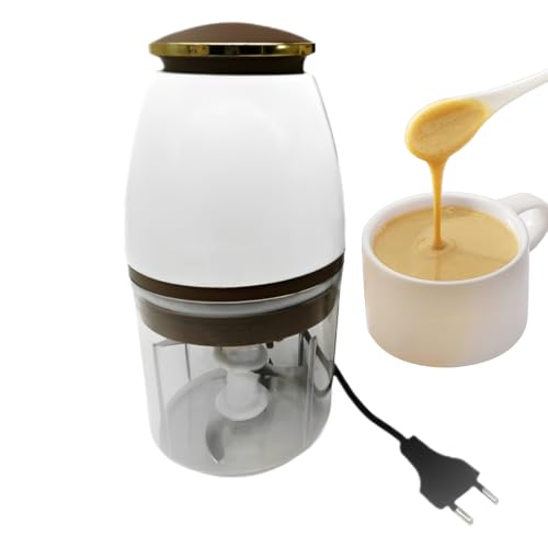 Pequeño procesador de alimentos, molinillos de carne eléctrica - Procesador de alimentos eléctricos por corteses de gran capacidad - Compacts Multifuncionales Chopper Chopper Gadgets para acampar para