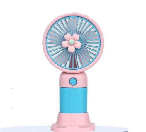 Mini Handheld Fan with rehargeable Battery and Strong Power Multicolor (pack of 1 as per avilability)-image-9