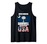 Barnwell South Carolina SC Barnwell County Souvenir Tank Top