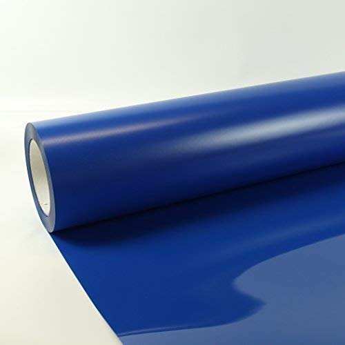 22,00€/m² 1m x 0,5m Poli-Flex Premium Folie Koenigs Blau 406 Flexfolie Buegelfolie Poli-Flex Cover