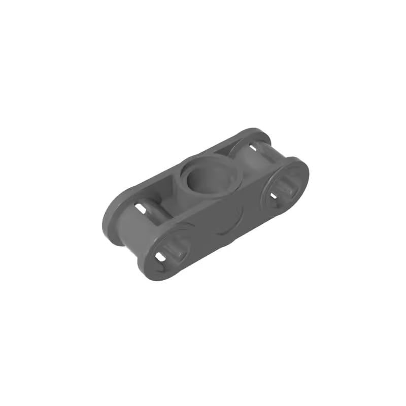 Gobricks GDS-935 Technic Axle and Pin Connector Perpendicular 3L with Centre Pin Hole 50PCS Compatible with Lego 32184 MOC Components for Major Brick