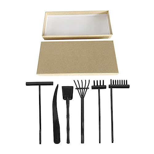 COSMEVIVI 1 Set Zen Garden Rake Kit Garden Tools for Boys and Girls Sand Table Decor for Desk
