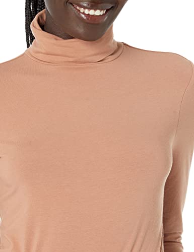 Image of Amazon Essentials Women's Long-Sleeve Turtleneck Stretch Fleece (Available in Plus Size)