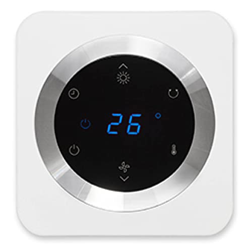 Clean Air Optima CA-904 - Design ventilatorkachel - Verwarmen en koelen - Verwarming: 1000/2000 Watt - Digitale thermostaat 15-35 °C - Oscillatie 80° - Stoffilter - Geschikt voor ruimtes tot 40m²/100 m³ (Wit) - Afbeelding 5