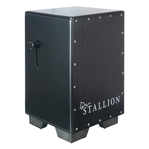 Image of Stallion Adjustable Snare Cajon SL50- Birch Wood (H:50 W:30 L:30) - 3 Internal Snares