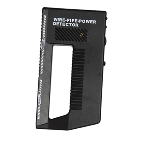 Wandscanner Metalldetektor, Hochempfindlicher Einstellbarer Leitungsdetektor Wand mit Licht- und Ton Alarm, Multifunktions Wandscanner zur Erkennung von H-olz Wechselstromkabel Metallpfosten