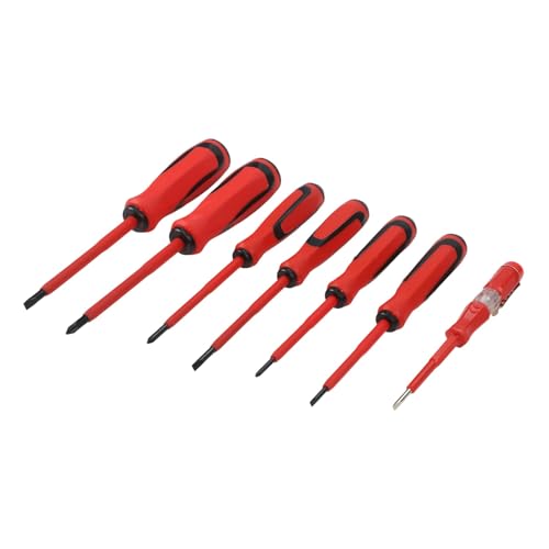 Set de 7 destornilladores eléctricos aislados miniatura 4