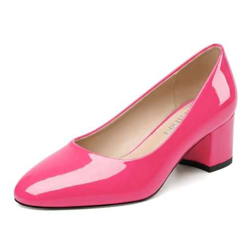 Image of SKYSTERRY Women's Low Heel Dress Pumps Shoes 2 Inch