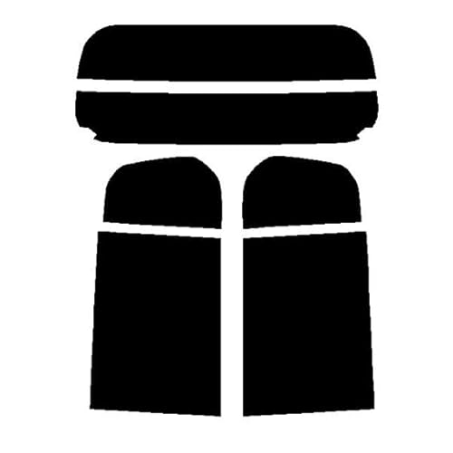 株式会社セブン ハードコートフィルム フレアクロスオーバー MS31S・MS41S 対応 リヤーセット カット済みカーフィルム ダークスモーク