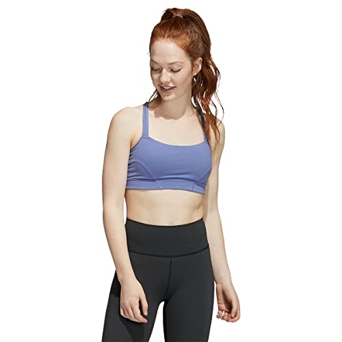 Sujetador de yoga ligero transpirable adidas con tirantes cruzados