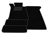 mercedes r107 teppichsatz Passgenaue Fußmatten Set für Mercedes SL R107 1971-1989