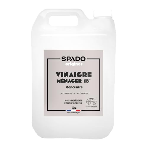 SPADO Origines - Vinaigre blanc 18° - Détartre et fait briller...