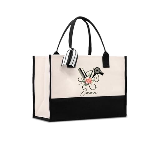 Bolso tote personalizado para estilistas de cabello miniatura 1