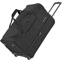 Maletas Con Ruedas Baratas travelite Bolsa de viaje trolley de 2 ruedas talla M con pliegue de expansión, serie de equipaje BASICS: bolsa de viaje blanda con ruedas con volumen extra, 55 cm, 51 litros (ampliable a 64 litros)
