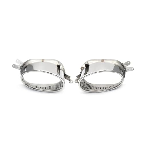 Sortie d'échappement ovale inox 304 résistant à la corrosion pour silencieux Audi A4 A5 A6 A7