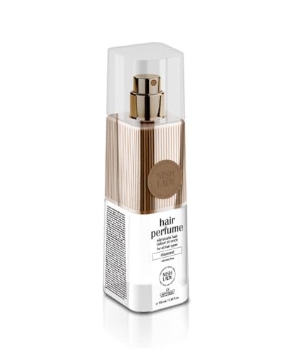 Nishlady Hair Perfume Diamond 75 ml - Bruma Capilar De Lujo, Elimina El Olor Al Instante, Para Todo Tipo De Cabello