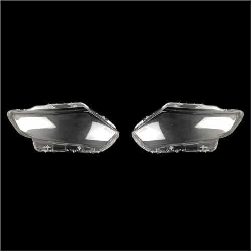 Carcasa de faro impermeable pantalla de lámpara coche para X-trail 2014-2016 par cristal