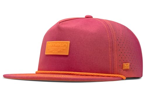 Image of melin A-Game Hydro, Performance Snapback Hats, Water-Resistant Baseball Caps for Men & Women, Golf, Running, or Workout Hat