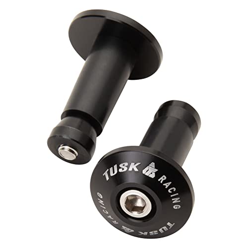 Tusk Extrémités de bar noir en alliage robuste anti-vibrations