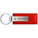 Au-Tomotive Gold, INC. Honda S2000 Red Leather Car Key Chain, Official Licensed