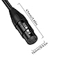 HUHANGGod 3 Pin XLR to RJ45 Cable, Female to Male ​Adapter, XLR DMX Converter for Speaker,Mixers,Amplifier,Microphone,Equalizer,Camera,DMX Stage Lighting(30cm) #2