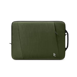 tomtoc 360° Slim Laptop Hoes 14 Inch Compatibel met Acer, Asus, Dell, Hp, Lenovo Laptop Notebook Chromebook Ultrabook Computer, 13,5-14,4 Inch Waterafstotende Laptoptas met Cornerarmor Bescherming