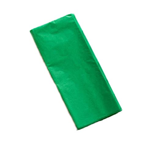 Papel de regalo, papel de regalo, hecho a mano, papel de regalo, color verde hierba, paquete de 10 unidades de durabilidad