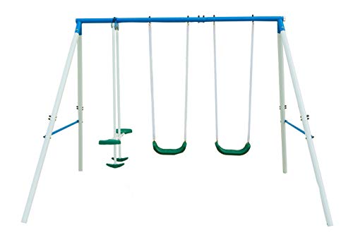 Preisvergleich Produktbild Northern Stone Outdoor-Schaukel-Set mit 2 Schaukeln, Wippgleiter