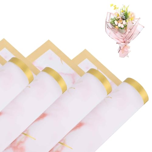 Papier bouquet de fleurs étanche rose pour sublimer vos décorations de mariage