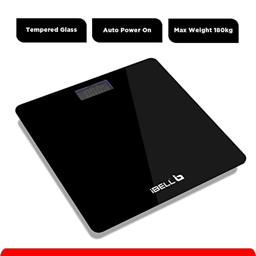 IBELL BS260M Digital Weighing Scale for Body Weight with 5-Year Warranty | Ultra-Light Tempered Glass Bathroom Scale (180 kg) - Image 4