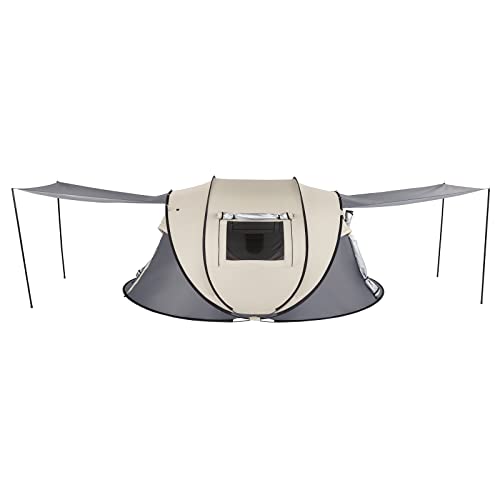 Carpa Camping Plegable para 4 Personas Fácil Montaje miniatura 2