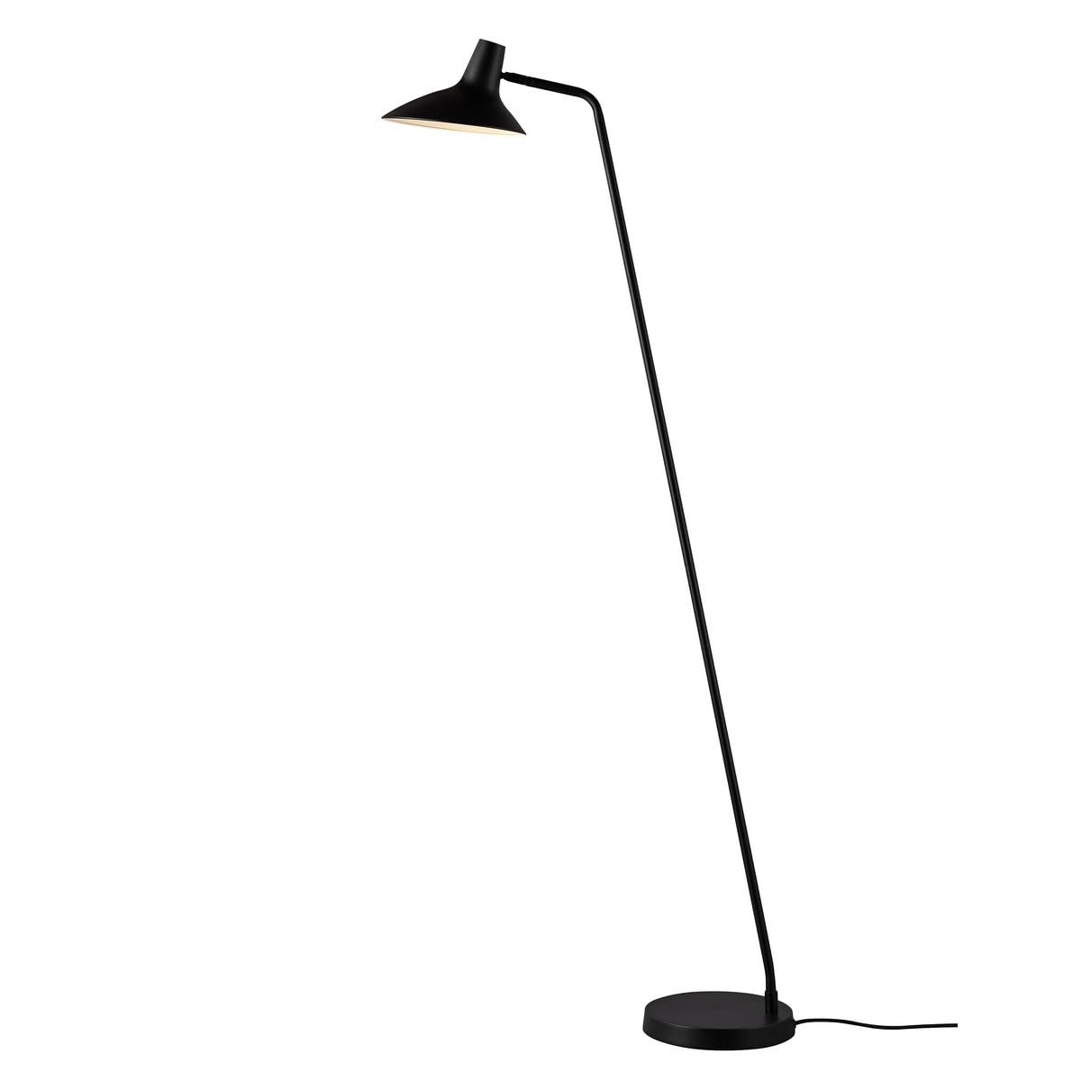 Nordlux Darci Indoor Floor Lamp Black Metal E14 Adjustable Head - Living Room, Bedroom, Bedside Mains Powered, IP20