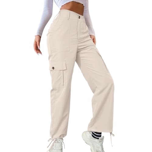 Pantalon cargo femme coupe décontractée qui affine la silhouette sans serrer