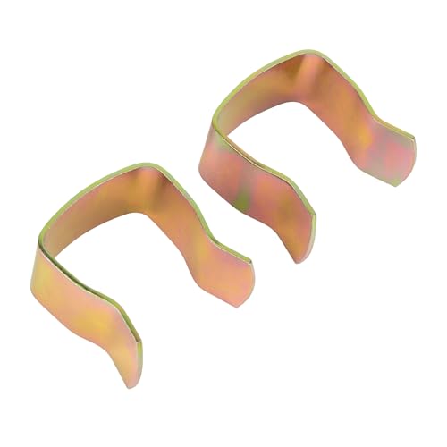 2 clips de metal en U para unir somieres de cama o somieres otomanos (2 piezas)