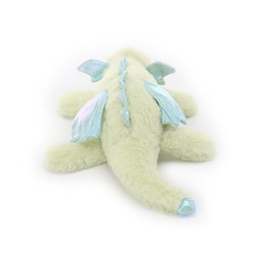 Miniatura 5 de Apricot Lamb Peluche Dragón De 40 Cm Juguete De Peluche Para Niños Y Bebé Peluche Esponjoso Para Jugar, Coleccionar Y Acurrucarse, Acogedor Juguete De Contrabando, Dragón Verde