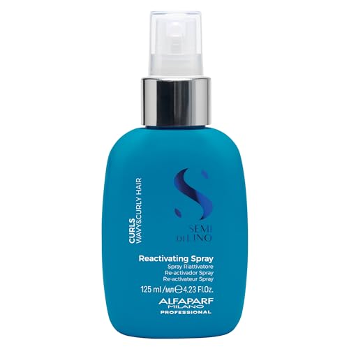 Alfaparf Milano | Semi di Lino Curls | Reactivating Spray - Spray riattivatore di onde e ricci, 125ml