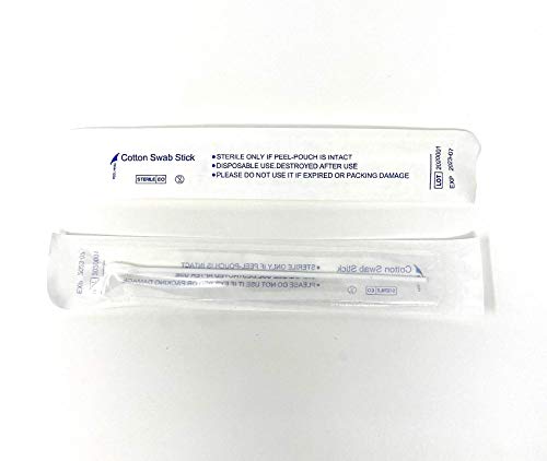 Sterile Cotton Tipped Applicator 6" by P&P MEDICAL SURGICAL Box of 100
