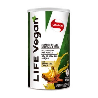 Life Vegan (450g) Vitafor-Banana com Canela
