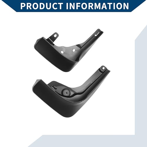 Image of Mud Flaps Splash Guards W /Mount Accessories for Mercedes-Benz E-Class Sport 2024 Front and Rear Mud Guards 1 Set