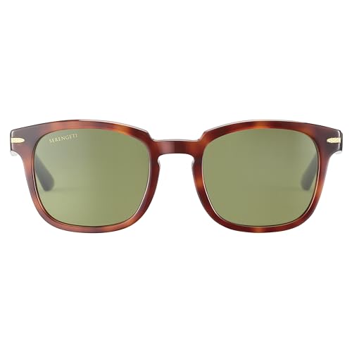 Serengeti - Ethan, Shiny Classic Havana, Mineral Non Polarized 555nm Cat 2 to 3, Medium, Sunglasses, Unisex, Adult