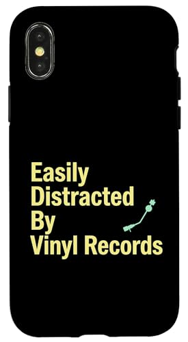 Vinyl Records�̃^�[���e�[�u���R���N�^�[�ŊȒP�ɋC������܂� �X�}�z�P�[�X iPhone X/XS �p