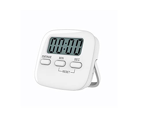 VARNITYA Kitchen Timer with Digital Display Magnetic Back and Loud Sound for Kitchen Study Pomodoro Technique Clinic Hospital Sport Activity