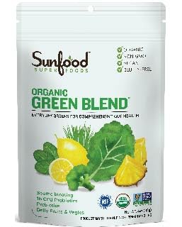 Sunfood Simple Nutrition, mélange vert, bio 118 ml
