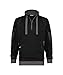 Produktbild DASSY® Stellar Sweatshirt - Größe L - SCHWARZ/ANTHRAZITGRAU
