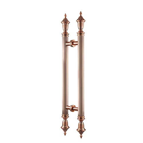 Manillón de acero inoxidable en bronce rojo de 47 1/4" con diseño europeo premium