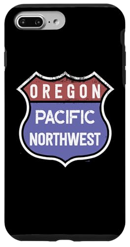 Souvenir vintage USA America de Oregon PNW Carcasa para iPhone 7 Plus/8 Plus