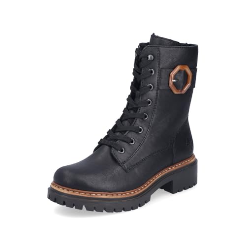 Rieker Botines clásicos de las mujeres 72613, Botines de mujer, Negro 00., 43 EU