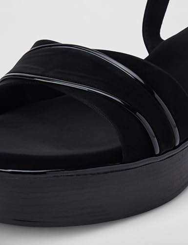 Image of Metro Women Wedge Heel Comfort Fashion Backstrap Sandal